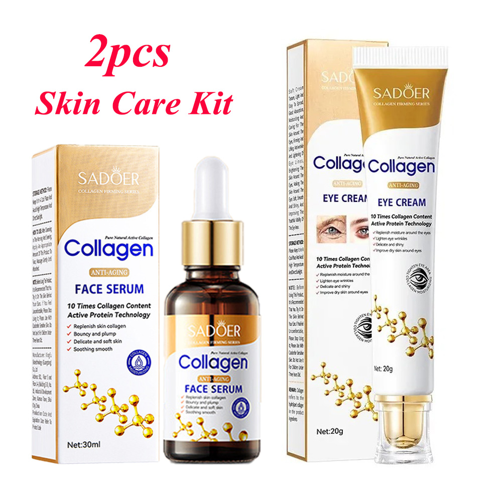 Anti-Aging Face Cream - SADOER Collagen Skin Care Sets Anti