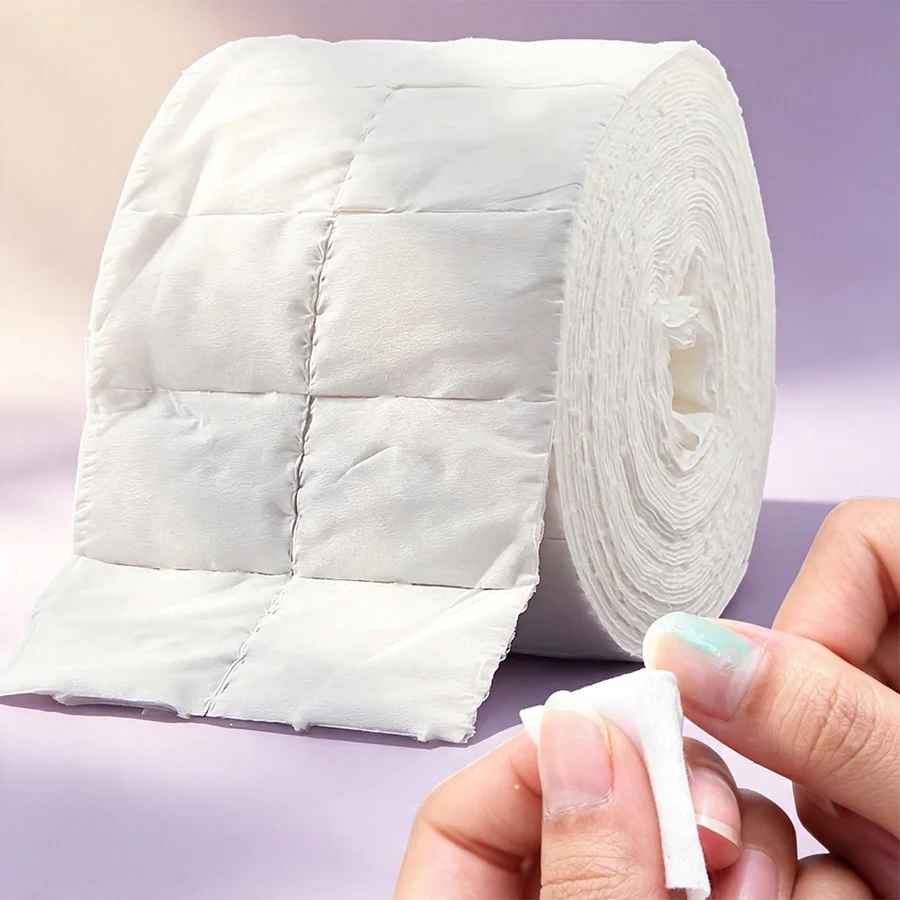 Gel Nail Polish - 300/500Pcs Roll Lint Free Cotton Nail