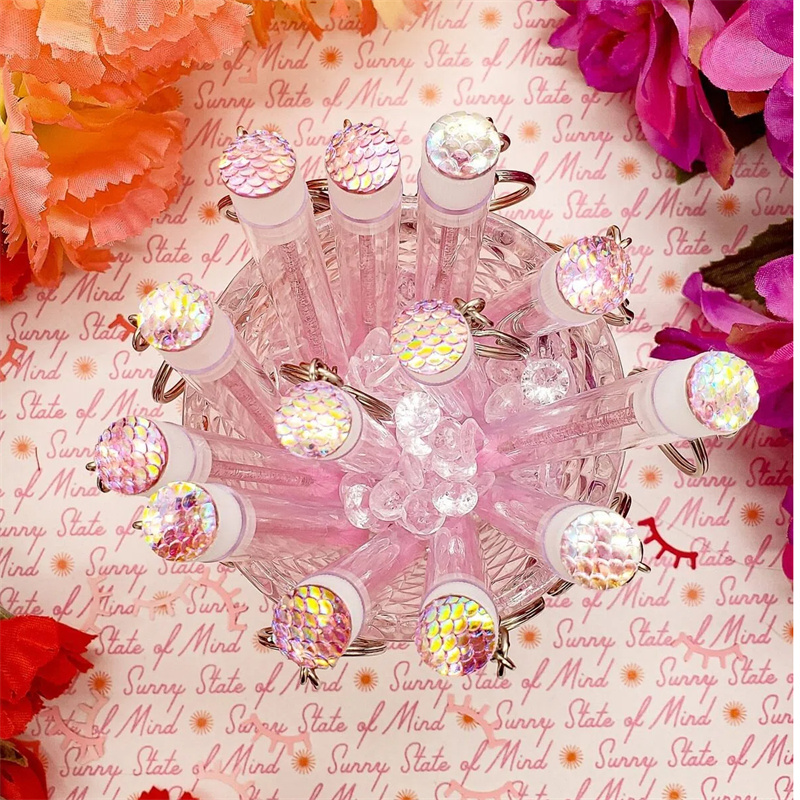 Beauty Makeup Youtube - 10Pcs Keychain Eyelash Spoolie Brush With