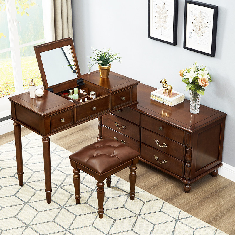 Beauty Without Makeup - Modern Vintage Dressing Table Bedroom Makeup