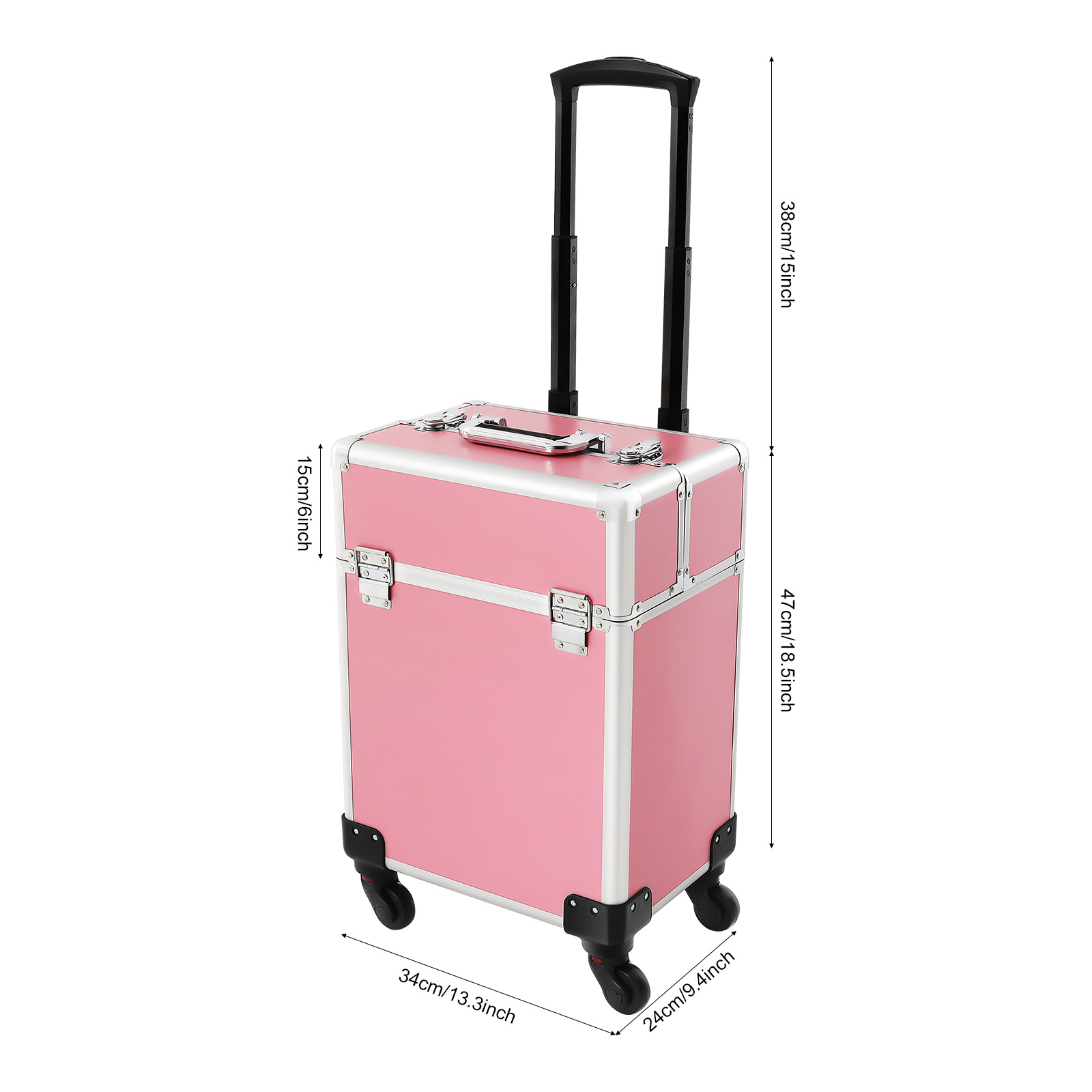 Rolling Makeup Train Case Cosm - Beauty & Makeup Katia Di Paola Palermo 评论和价格