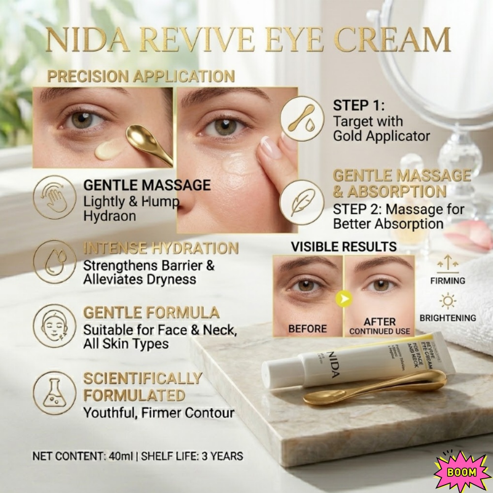 NIDA Retinol Peptide Eye Cream - Anti-Aging Face Cream 评论和价格
