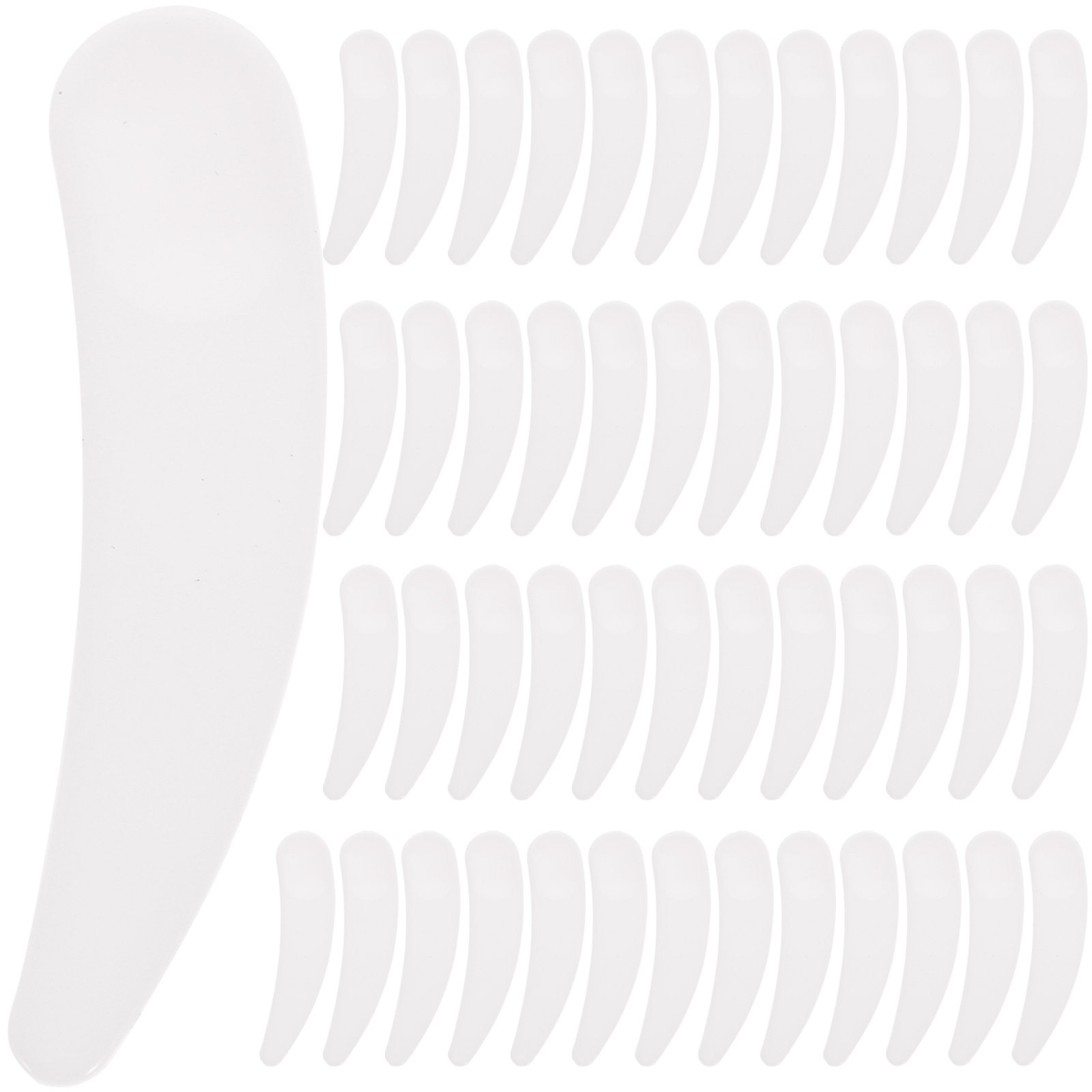 50Pcs Spatula Spoon Facial for - Beauty Makeup Tools 评论和价格