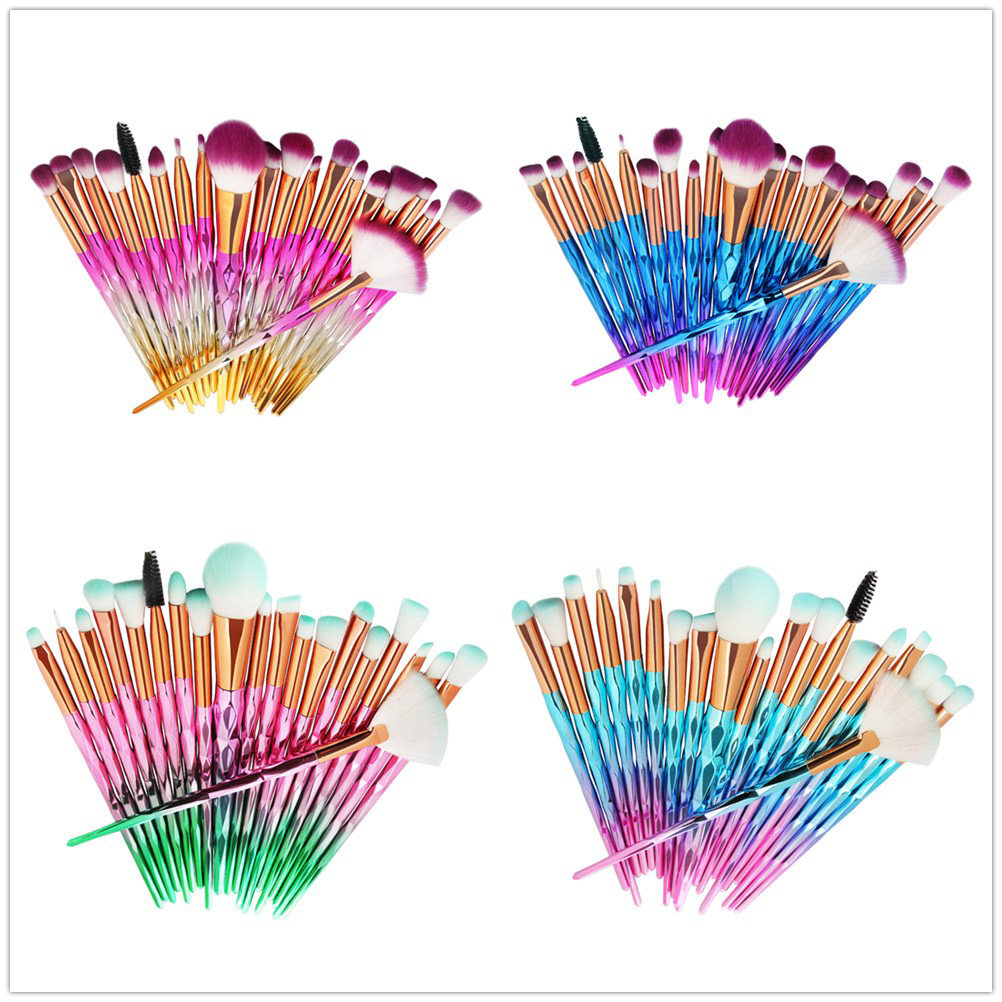 20Pcs Premium Makeup Brush Set - Beauty Makeup Gift Sets 评论和价格
