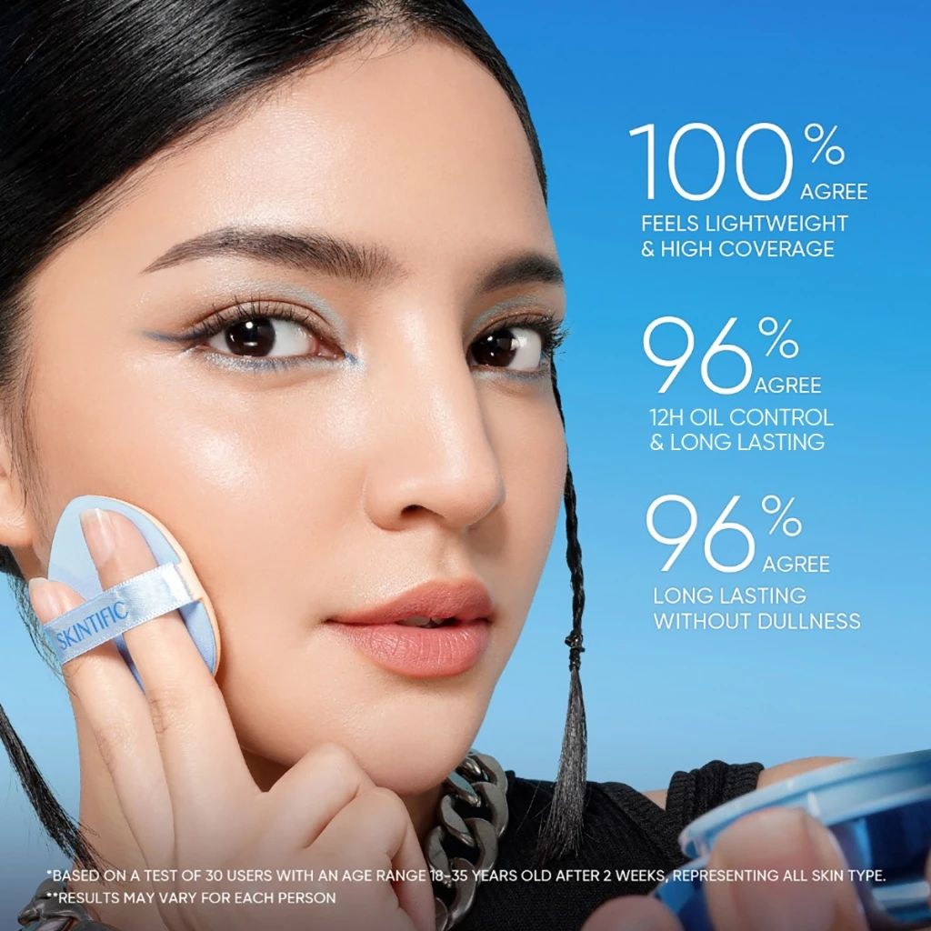 SKINTIFIC Perfect Stay Full Co - Beauty Makeup Foundation 评论和价格
