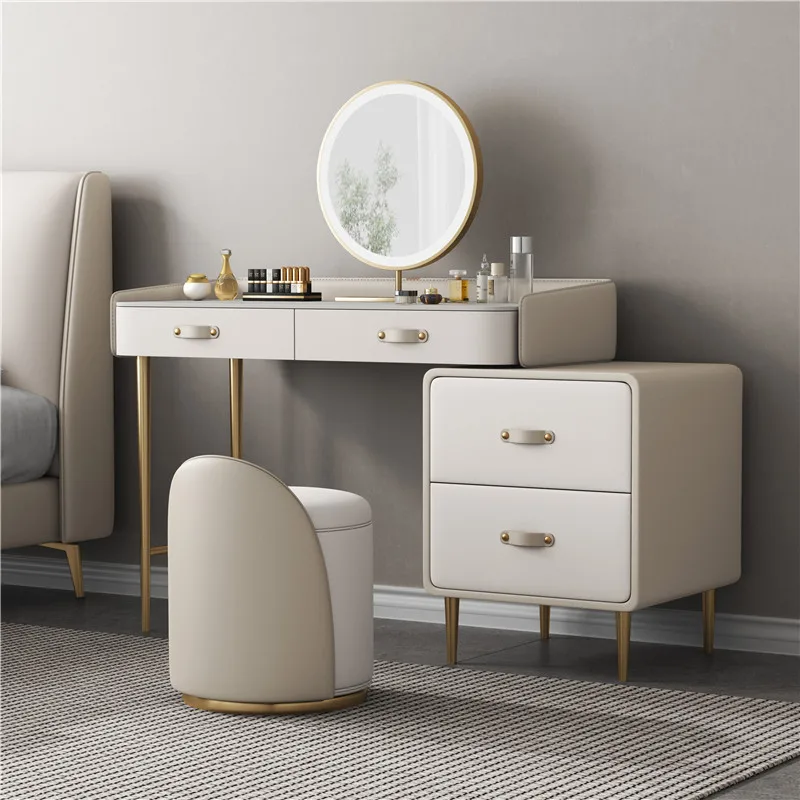 Desk Makeup Table Drawers Mirr - Beauty Without Makeup 评论和价格