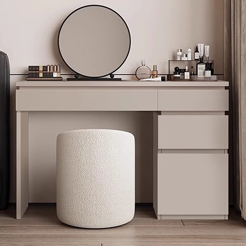 Wood Shelf Vanity Table Modern - Beauty Without Makeup 评论和价格