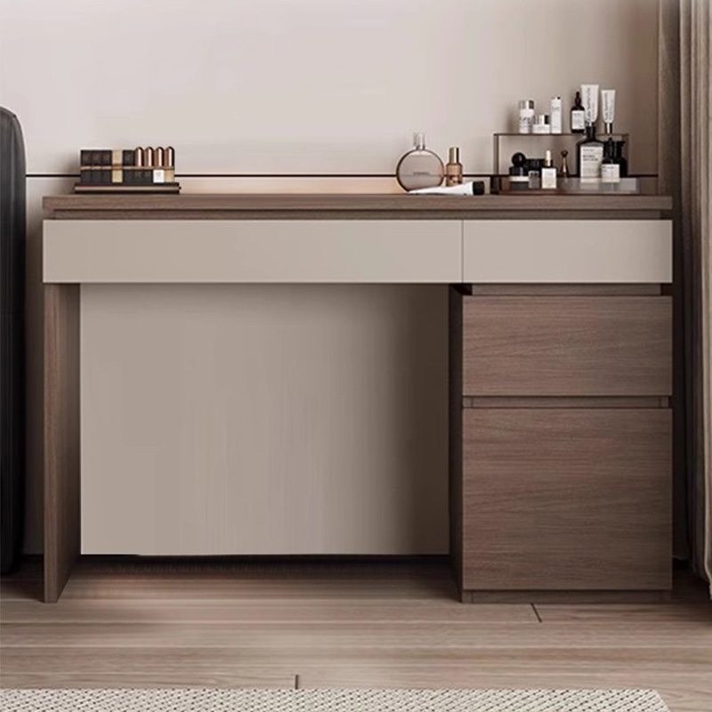 Wood Shelf Vanity Table Modern - Beauty Without Makeup 评论和价格