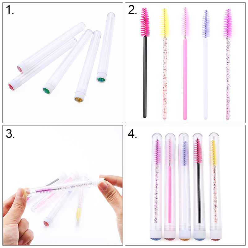 Reusable Eyebrow Brush Tube Ey - Beauty Makeup Youtube 评论和价格