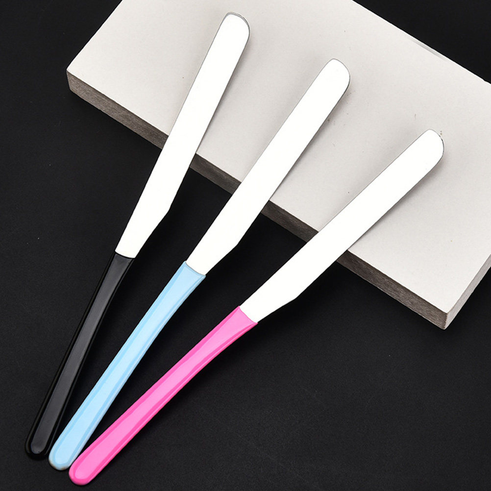 Stainless Steel Makeup Spatula - Beauty Makeup Foundation 评论和价格