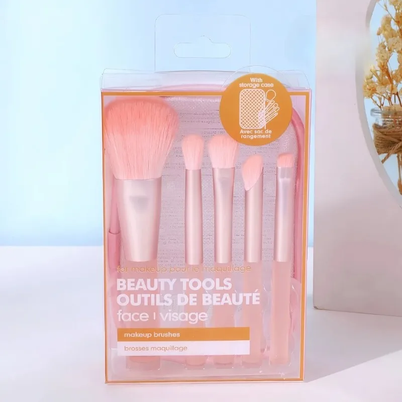 5Pcs Makeup Brushes Set Super  - Beauty Makeup Gift Sets 评论和价格