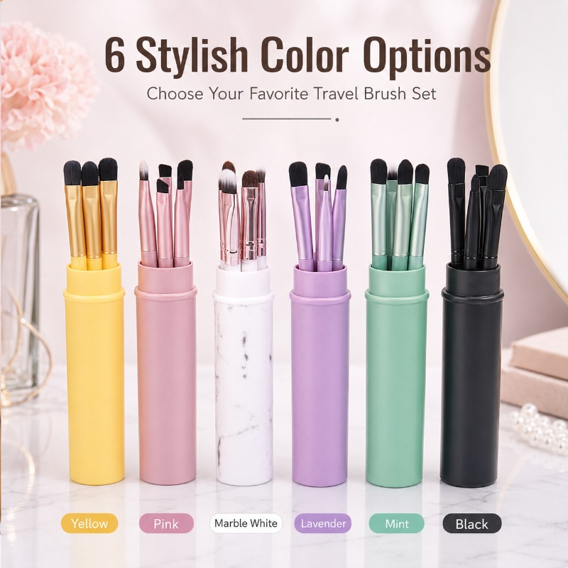 Mini Eye Brush Set with Compac - Beauty Makeup Youtube 评论和价格
