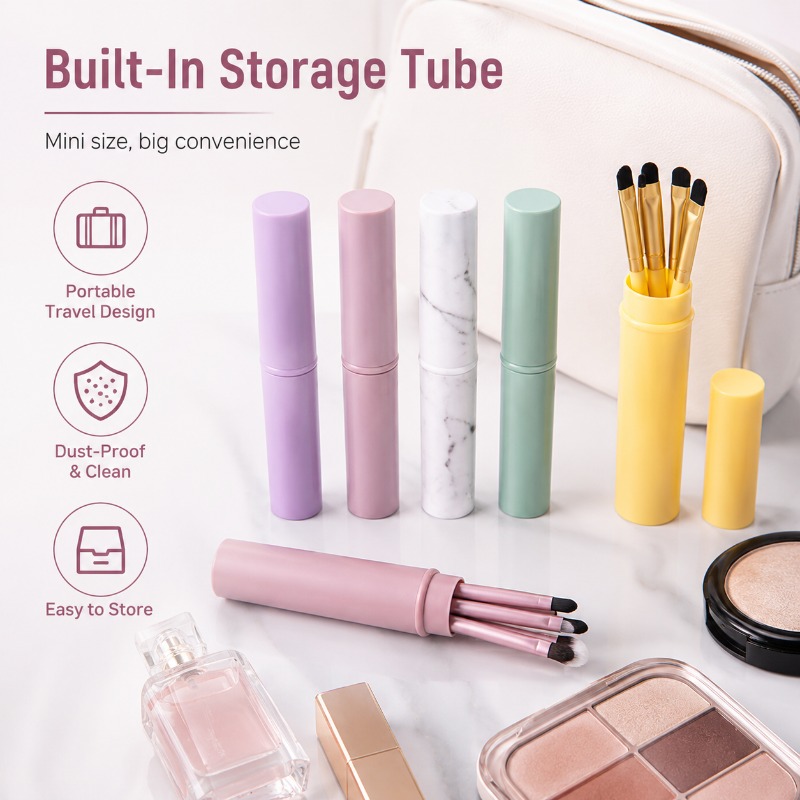 Mini Eye Brush Set with Compac - Beauty Makeup Youtube 评论和价格