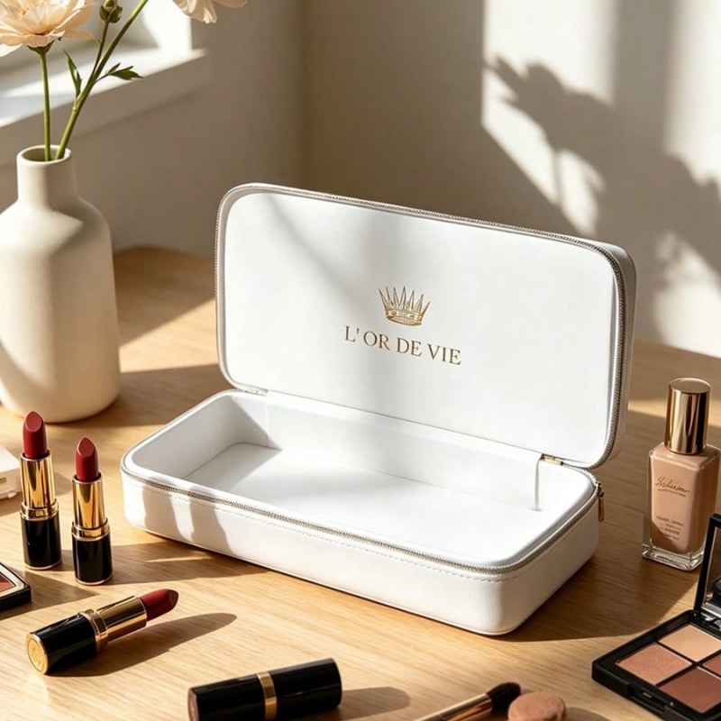 Dior’s Bag White Cosmetic Bag  - Beauty Makeup Dior 评论和价格