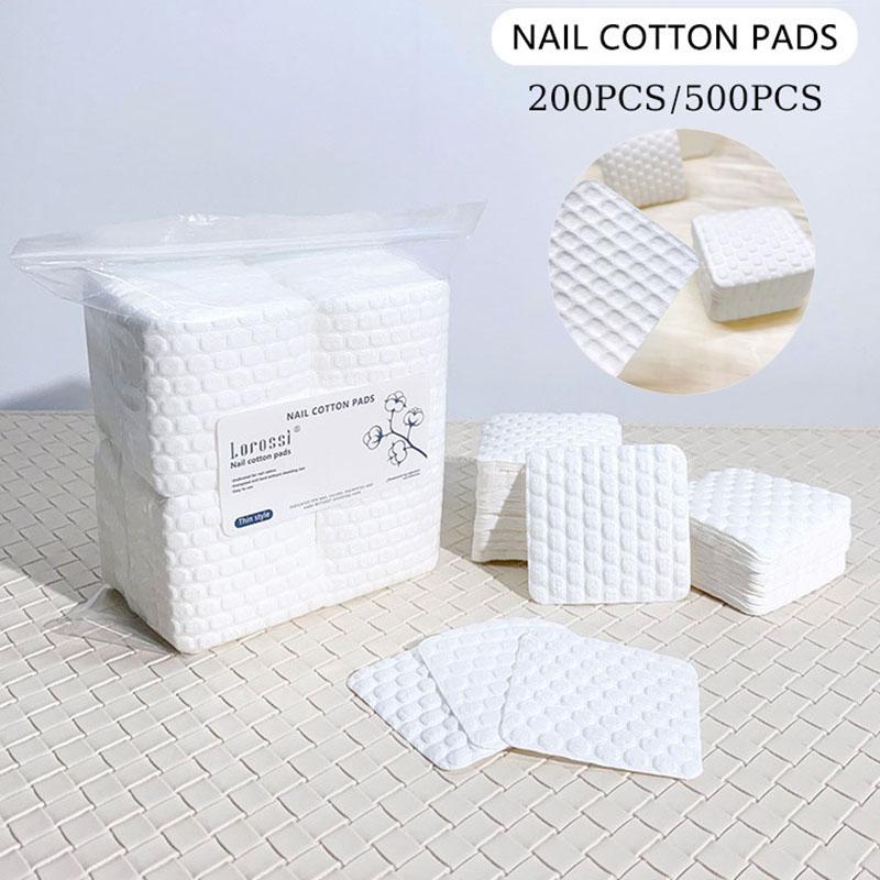 #200/500 Pcs Nail Cotton Pad P - Gel Nail Polish 评论和价格