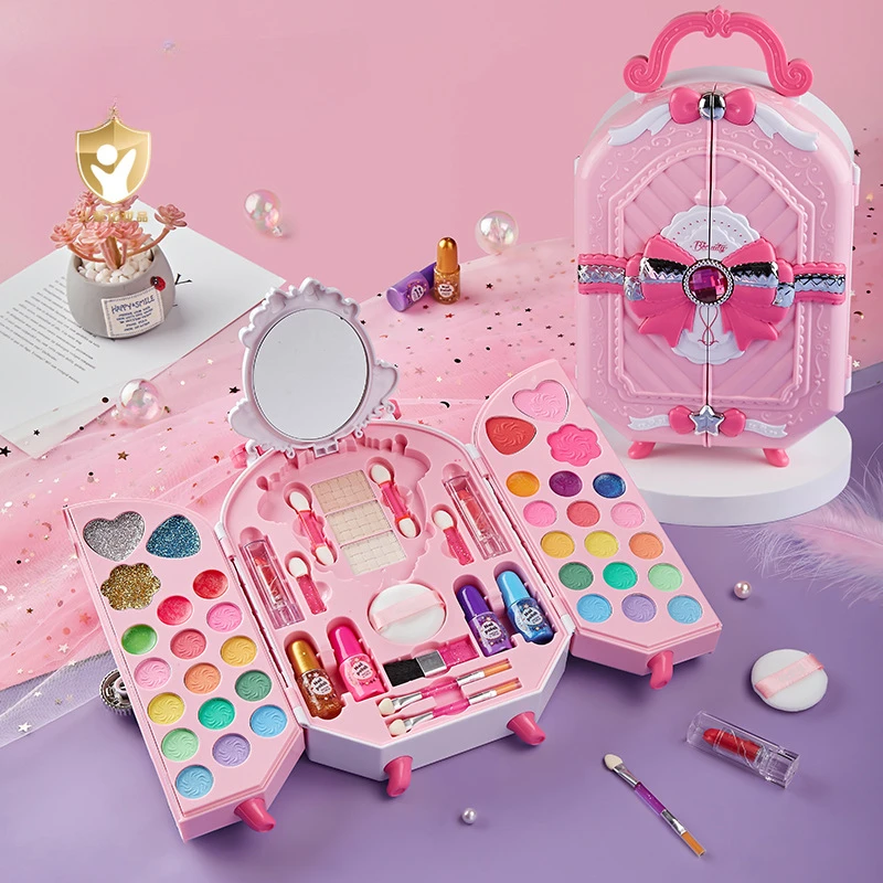 Safe Cosmetic Toy for Girl Pri - Beauty Makeup Gift Sets 评论和价格