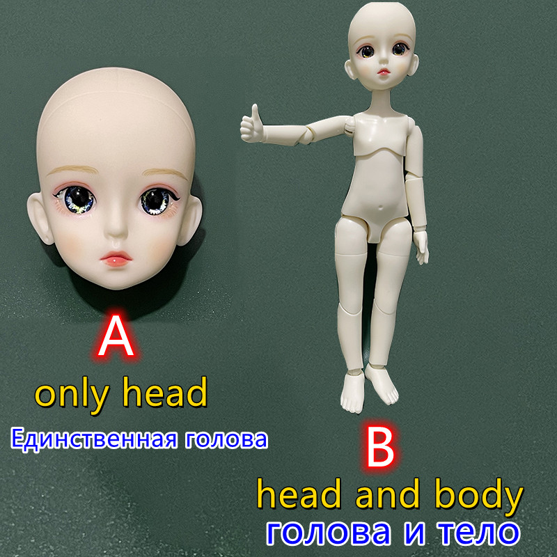 Makeup Doll Head 30CM DOLL 1/6 - Beauty Makeup Kids 评论和价格