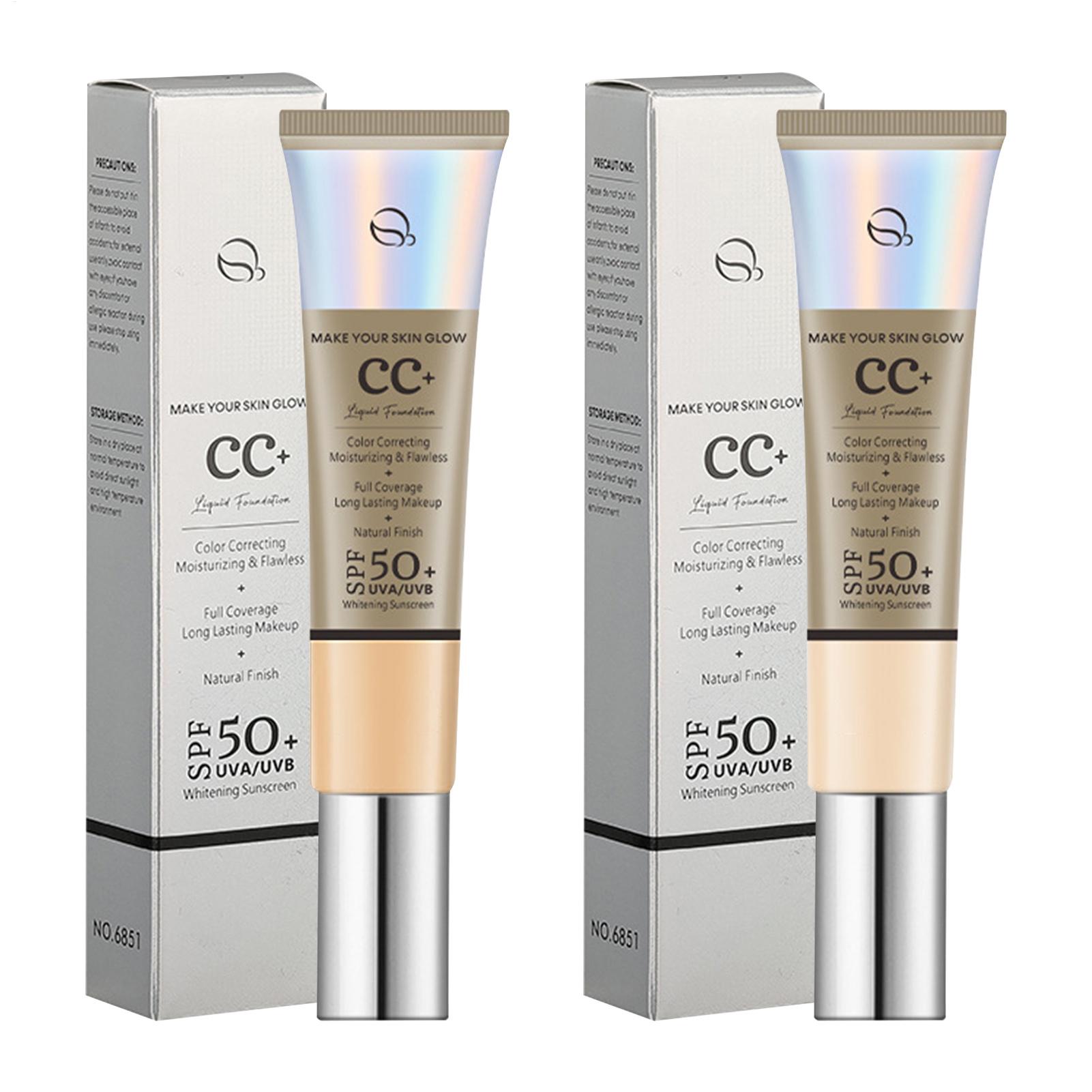 CC Cream Foundation SPF 50 Sun - Beauty Makeup Foundation 评论和价格
