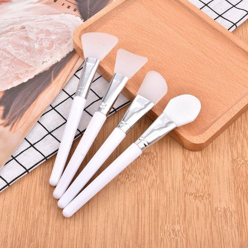 4Pcs/set White Makeup Silicone - Beauty Makeup Foundation 评论和价格
