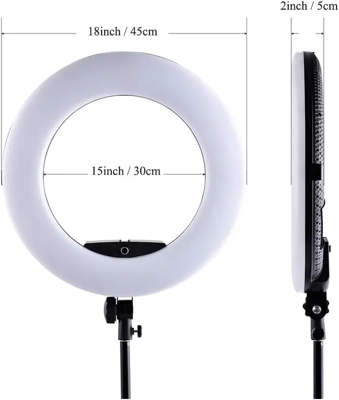 FD480 Ring Lamp 18 Inch LED Ri - Beauty Makeup Youtube 评论和价格